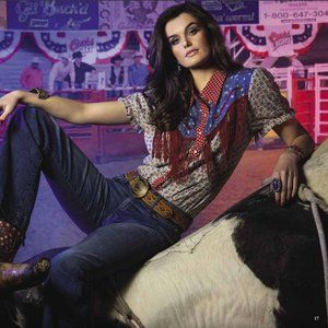 Double D Ranch Chicks Fiddle Top M